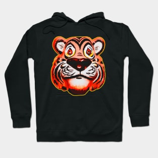 Cute Tiger Mask Hoodie